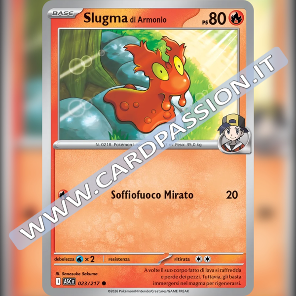 023/217 Slugma di Armonio | Ascesa Eroica