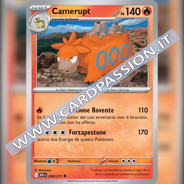 028/217 Camerupt | Ascesa Eroica