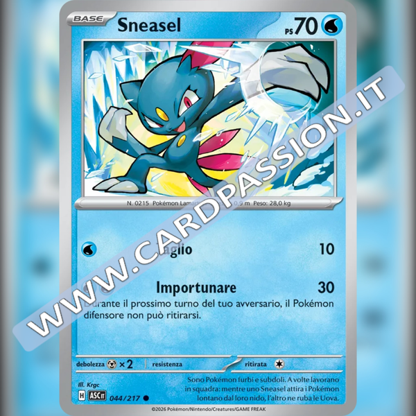 044/217 Sneasel | Ascesa Eroica