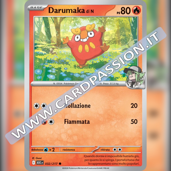 032/217 Darumaka di N | Ascesa Eroica