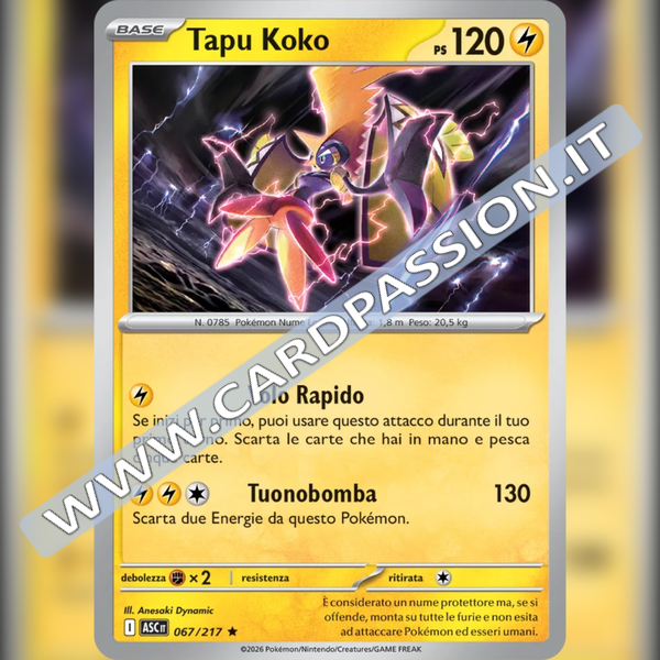 067/217 Tapu Koko Holo | Ascesa Eroica