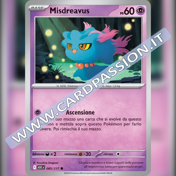 085/217 Misdreavus | Ascesa Eroica