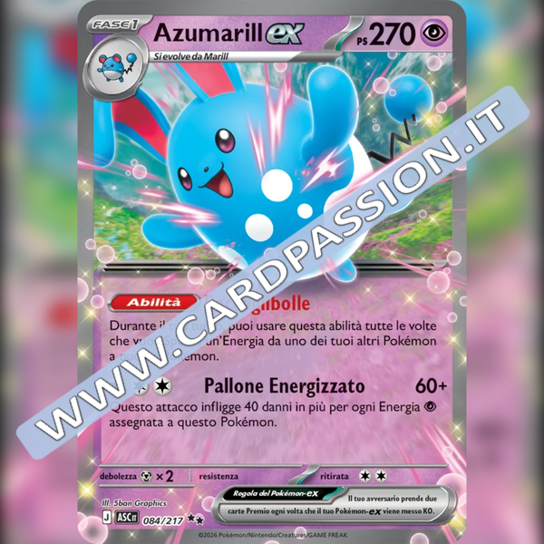 084/217 Azumarill ex | Ascesa Eroica