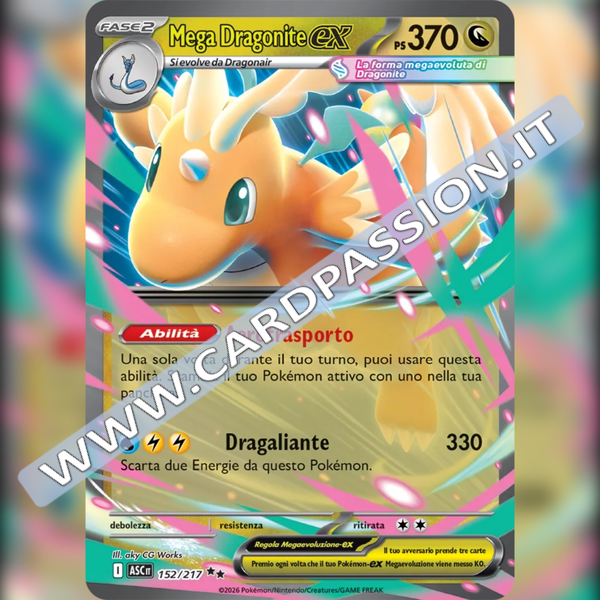 152/217 Mega Dragonite ex | Ascesa Eroica