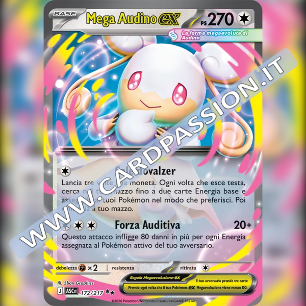 172/217 Mega Audino ex | Ascesa Eroica