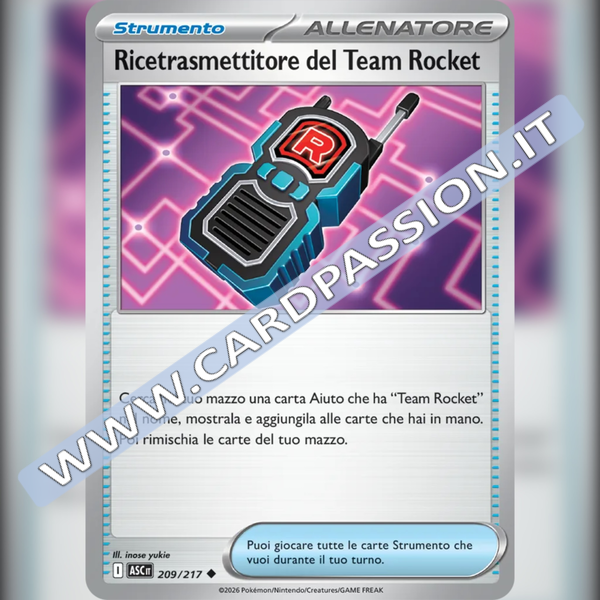 209/217 Ricetrasmettitore del Team Rocket | Ascesa Eroica