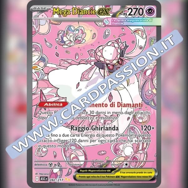 282/217 Mega Diancie ex (SIR) | Ascesa Eroica