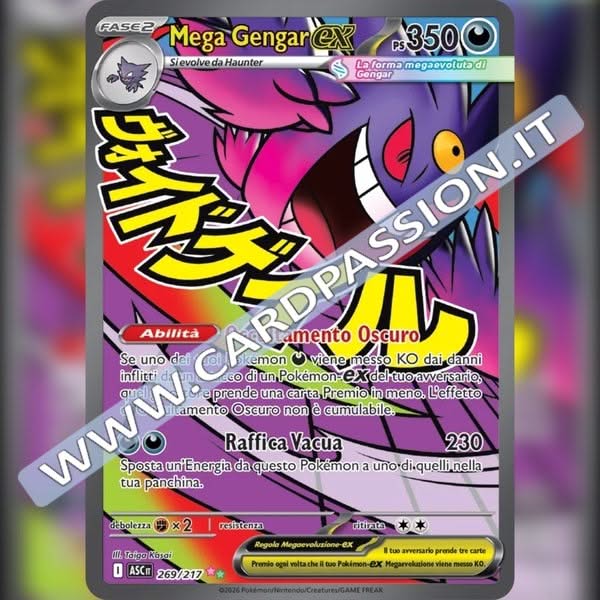 269/217 Mega Gengar ex (MA) | Ascesa Eroica