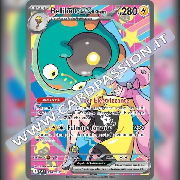 279/217 Bellibolt ex di Kissara (SIR) | Ascesa Eroica