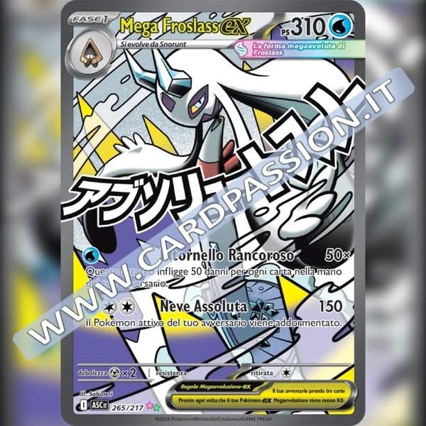265/217 Mega Froslass ex (MA) | Ascesa Eroica