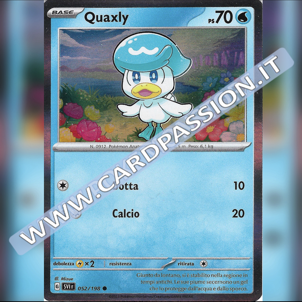 052/198 Quaxly Holo | Scarlatto e Violetto