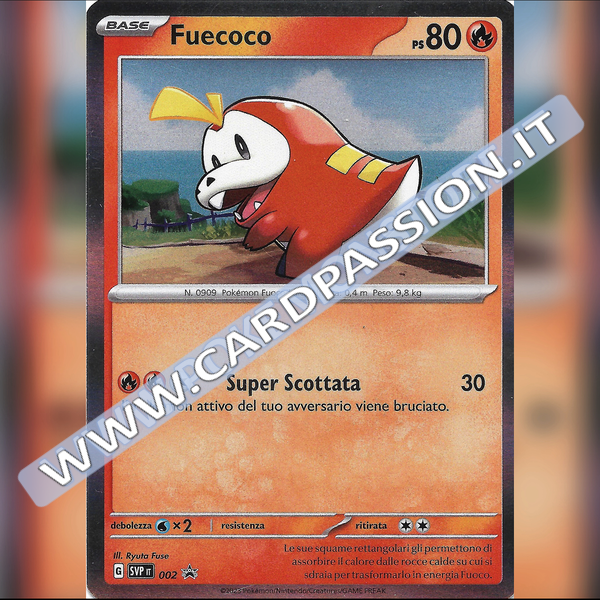 SVP002 Fuecoco Holo | Black Star Promo