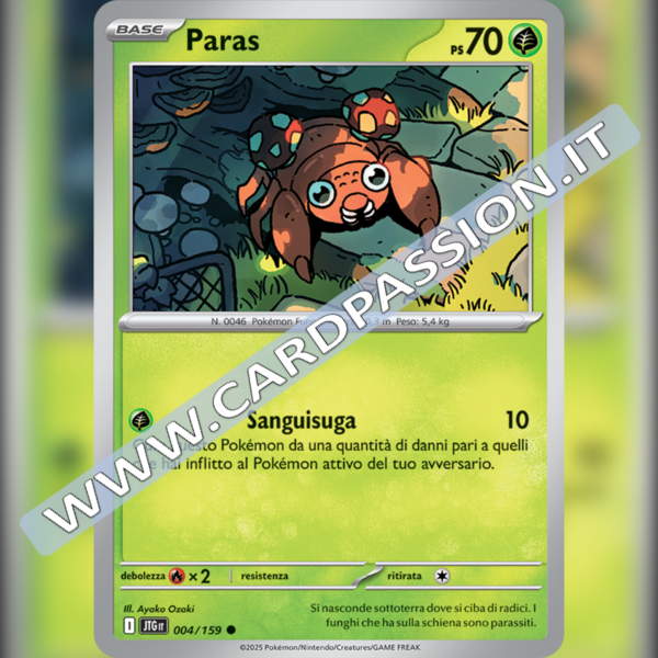 004/159 Paras | Avventure Insieme