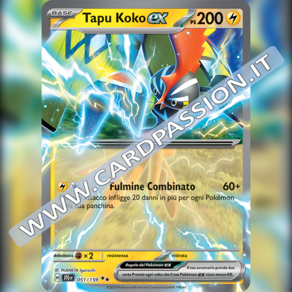 051/159 Tapu Koko ex | Avventure Insieme