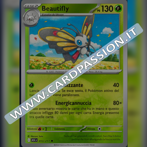 013/217 Beautifly Reverse | Ascesa Eroica