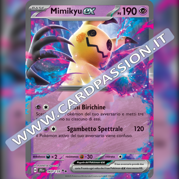 069/159 Mimikyu ex | Avventure Insieme
