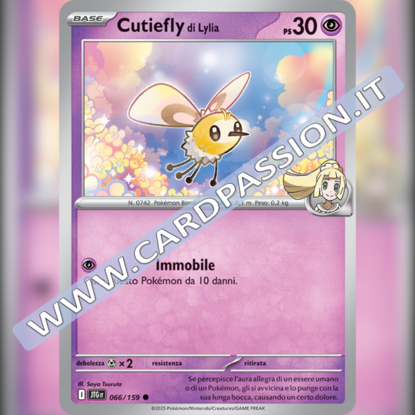 066/159 Cutiefly di Lylia | Avventure Insieme