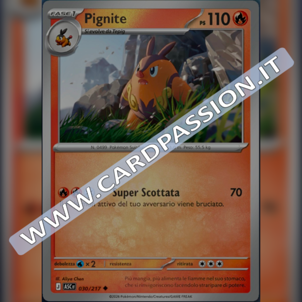 030/217 Pignite Reverse | Ascesa Eroica