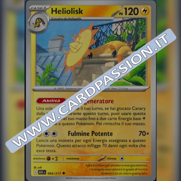 064/217 Heliolisk Reverse | Ascesa Eroica