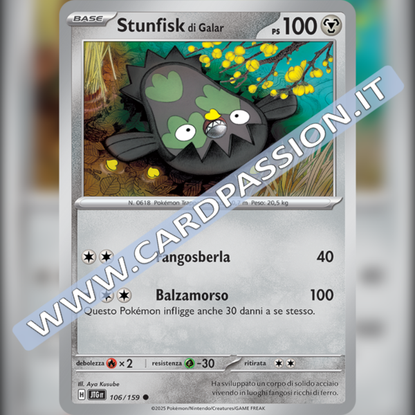 106/159 Stunkfisk di Galar | Avventure Insieme