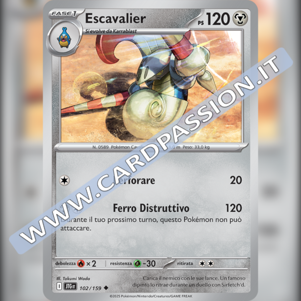 102/159 Escavalier | Avventure Insieme
