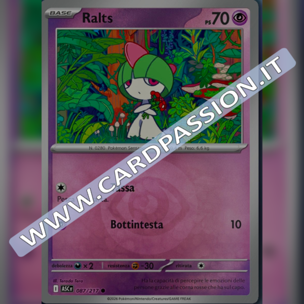 087/217 Ralts Reverse | Ascesa Eroica