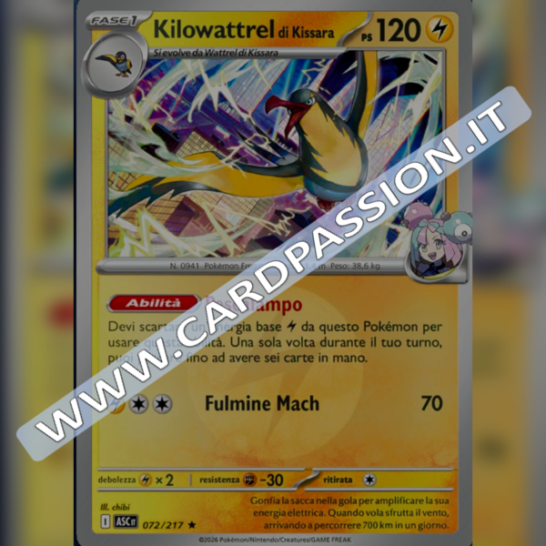072/217 Kilowattrel di Kissara Reverse | Ascesa Eroica