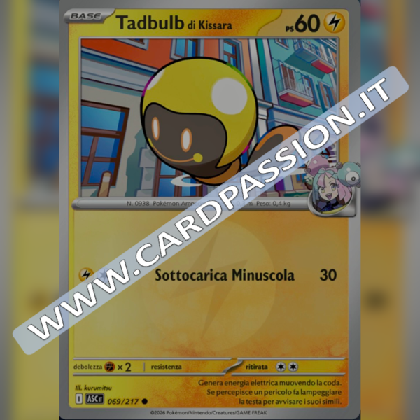069/217 Tadbulb di Kissara Reverse | Ascesa Eroica