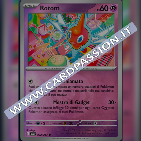 092/217 Rotom Reverse | Ascesa Eroica