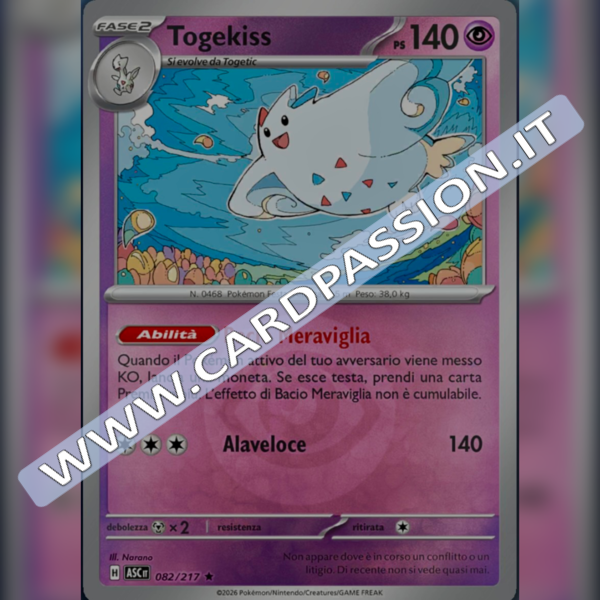 082/217 Togekiss Reverse | Ascesa Eroica