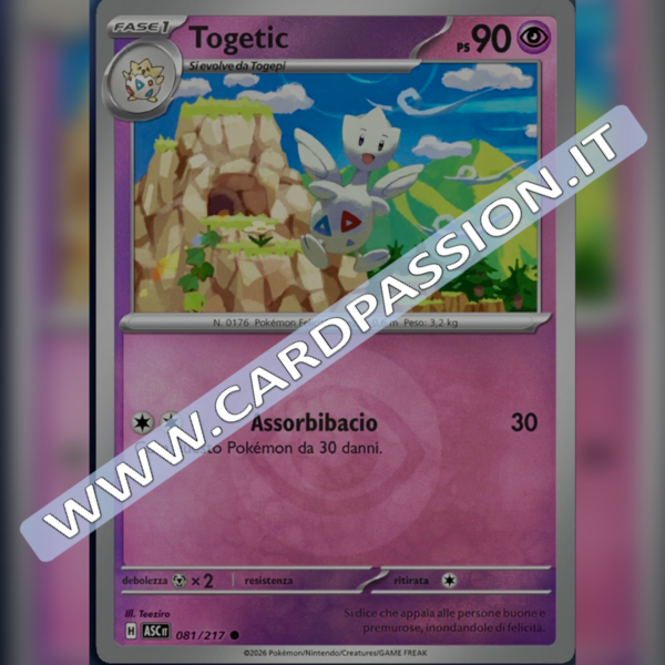 081/217 Togetic Reverse | Ascesa Eroica