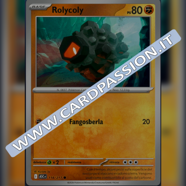 118/217 Rolycoly Reverse | Ascesa Eroica