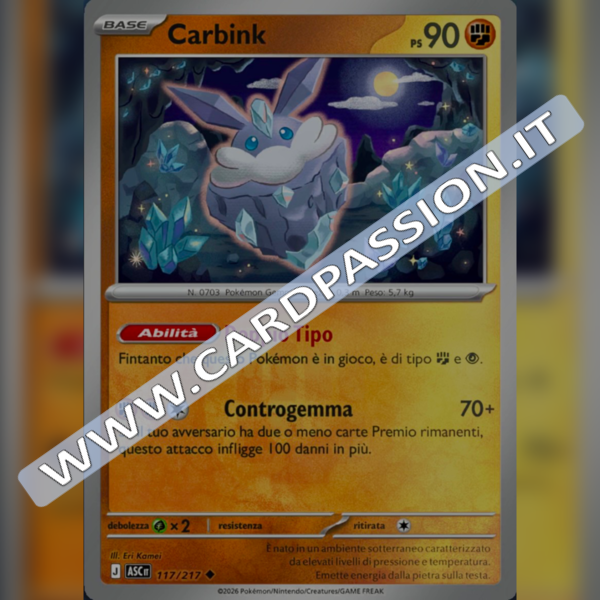 117/217 Carbink Reverse | Ascesa Eroica