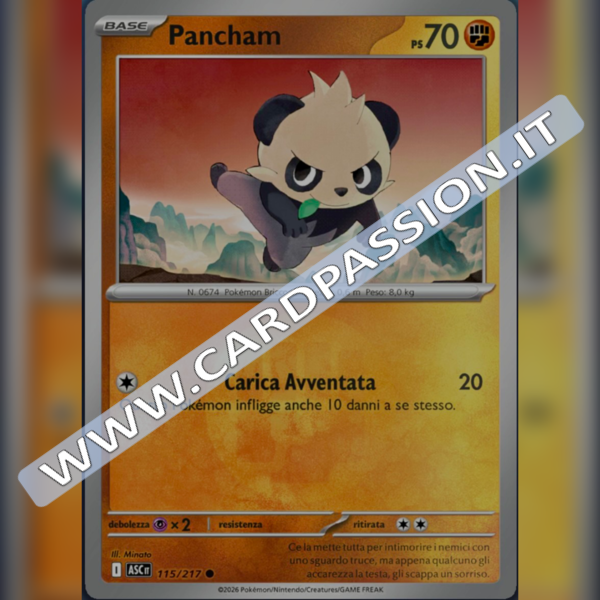 115/217 Pancham Reverse | Ascesa Eroica