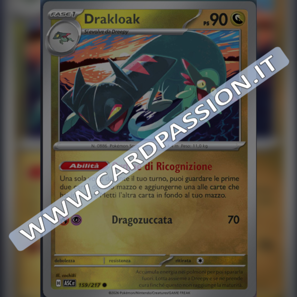 159/217 Drakloak Reverse | Ascesa Eroica