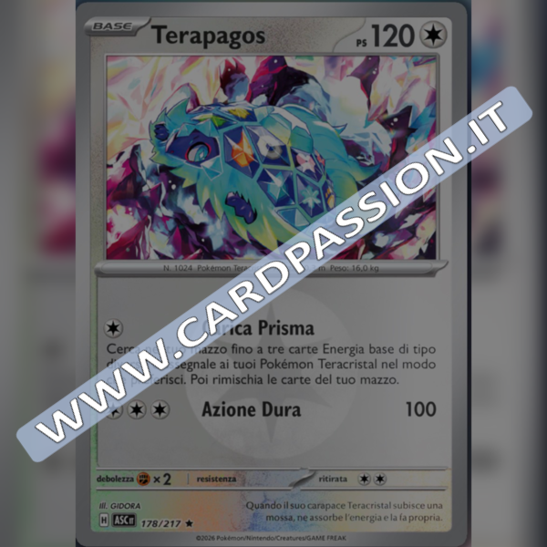 178/217 Terapagos Reverse | Ascesa Eroica
