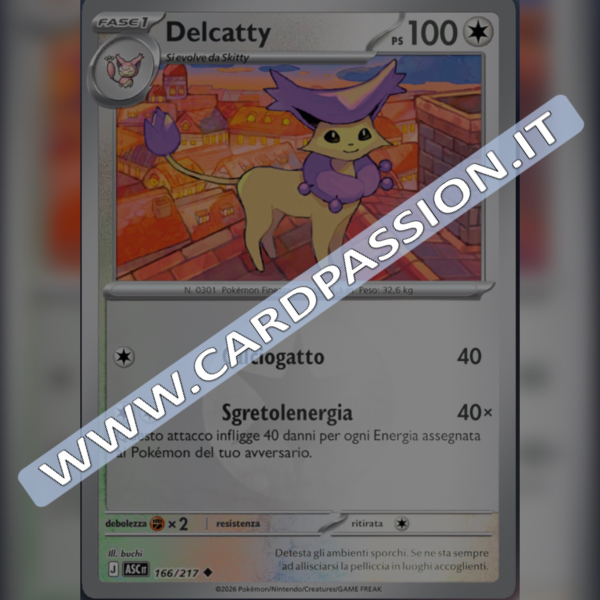 166/217 Delcatty Reverse | Ascesa Eroica