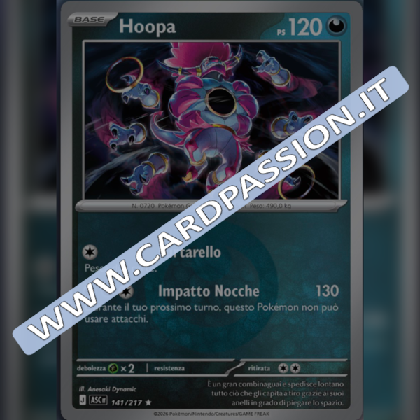 141/217 Hoopa Reverse | Ascesa Eroica
