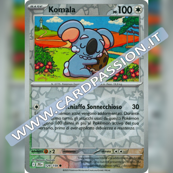 129/159 Komala Reverse | Avventure Insieme