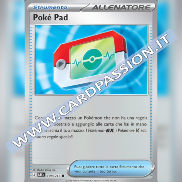 198/217 Poke Pad Reverse | Ascesa Eroica