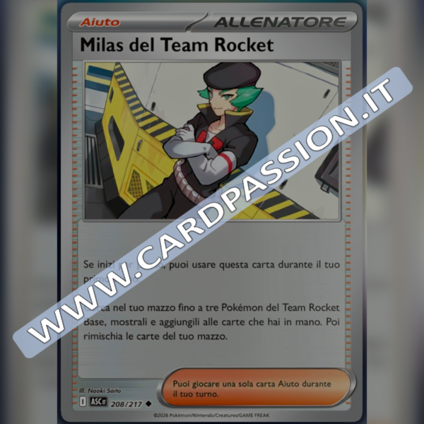 208/217 Milas del Team Rocket Reverse | Ascesa Eroica