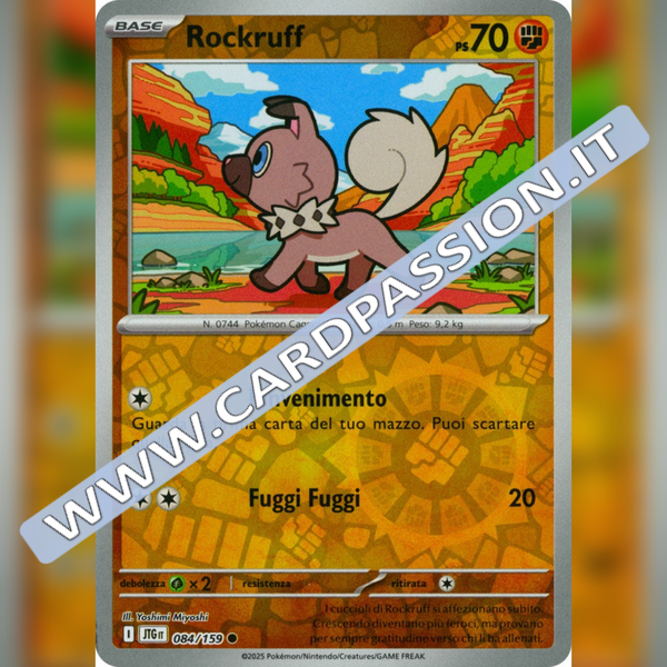 084/159 Rockruff Reverse | Avventure Insieme