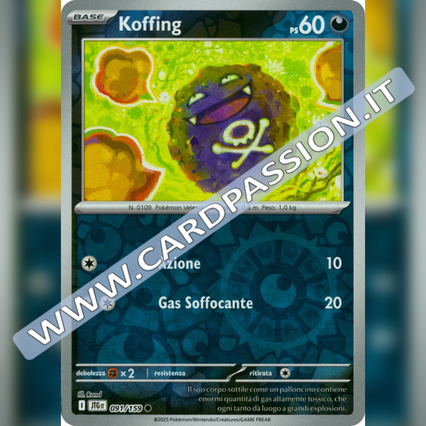 091/159 Koffing Reverse | Avventure Insieme