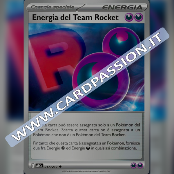 217/217 Energia del Team Rocket Reverse | Ascesa Eroica