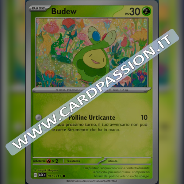 016/217 Budew Poke Ball Reverse | Ascesa Eroica