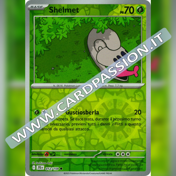 012/159 Shelmet Reverse | Avventure Insieme
