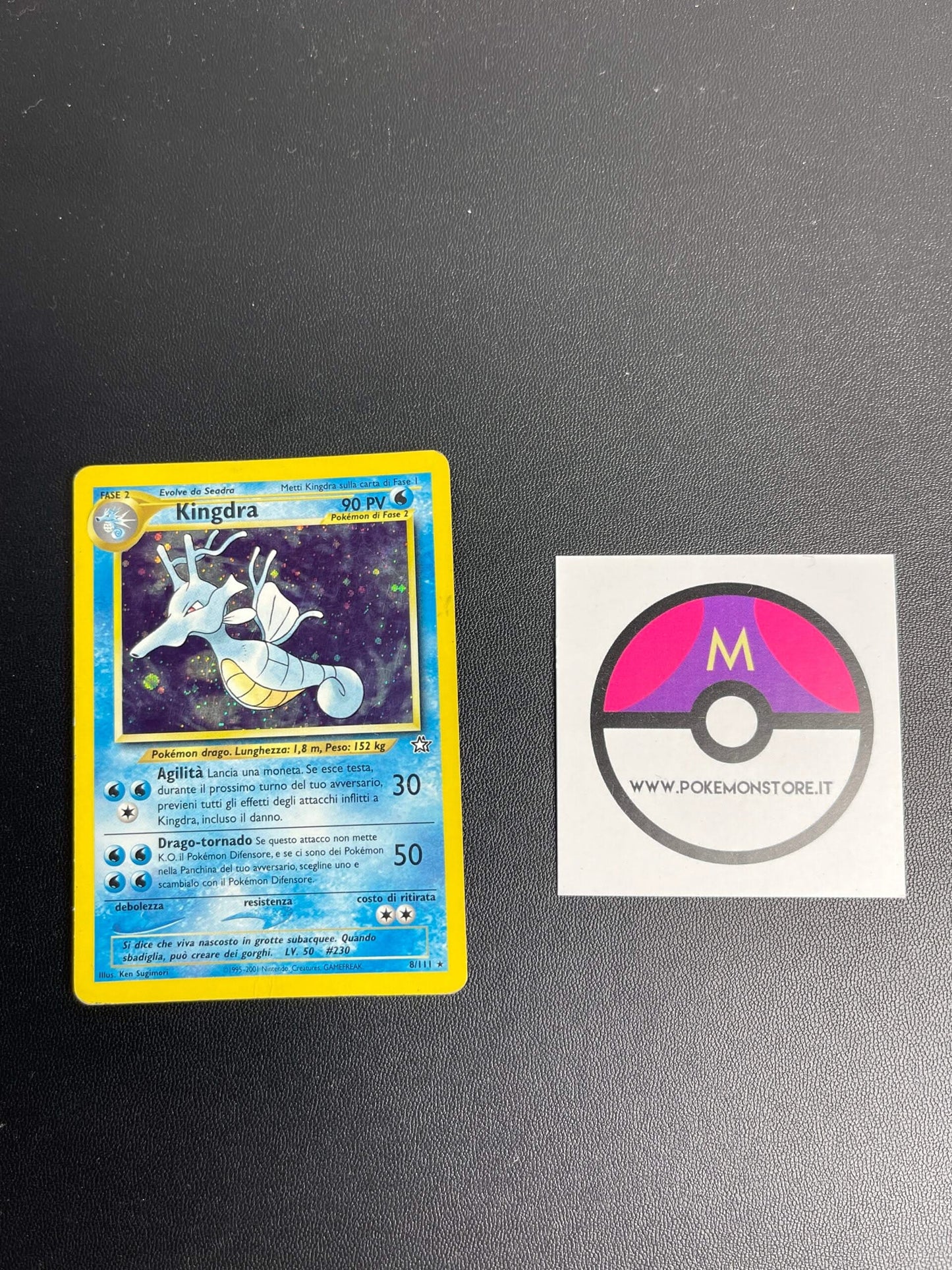8/111 Kingdra Holo Played | Neo Genesis (IT)