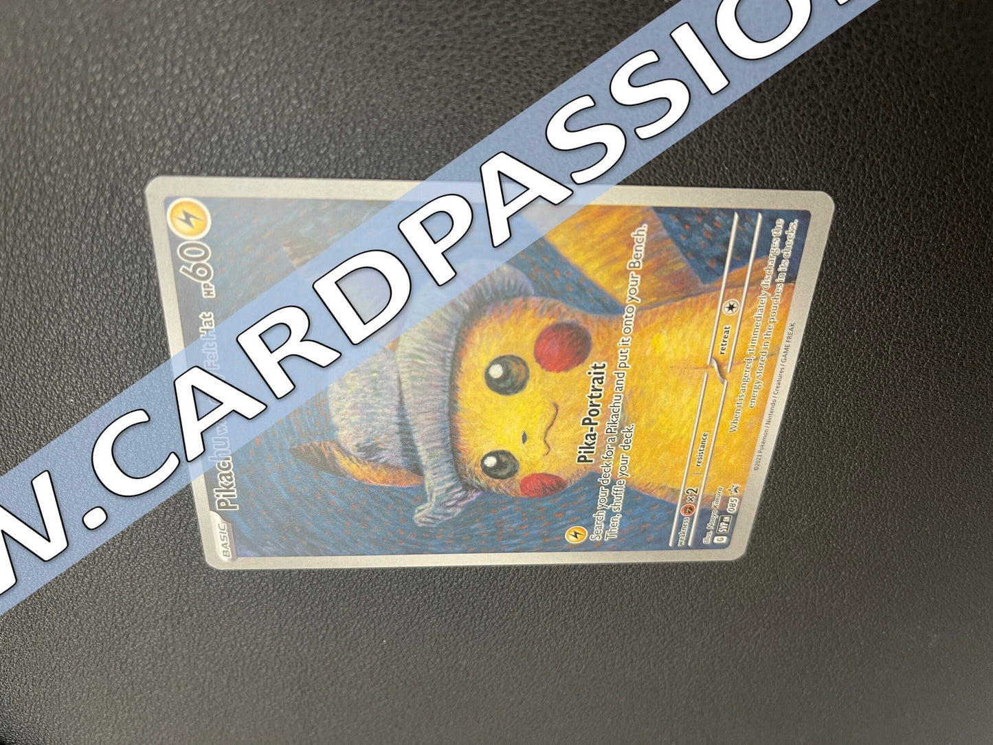 SVP085 Pikachu with Grey Felt Hat Near Mint - Van Gogh