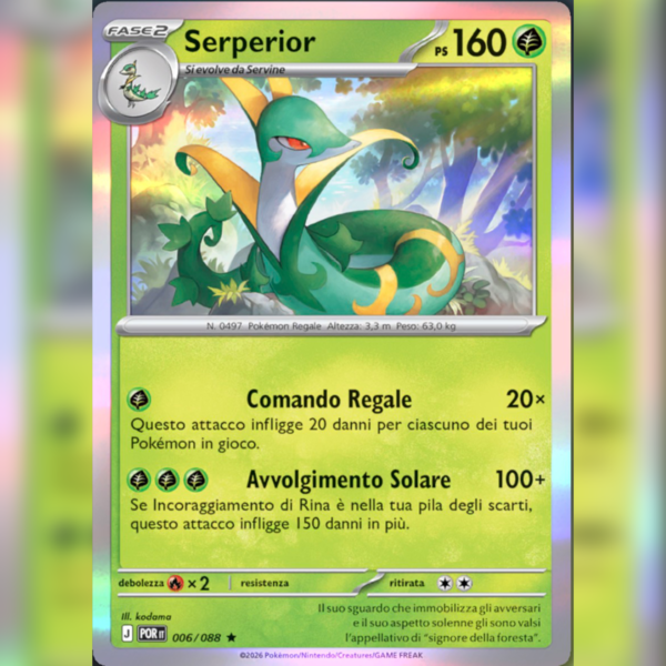 006/088 Serperior Holo | Equilibrio Perfetto