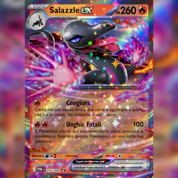 016/088 Salazzle ex | Equilibrio Perfetto